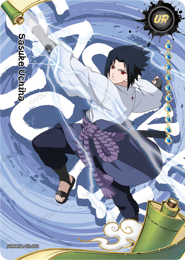 Sasuke Uchiha UR NRCCNA-UR-002 KAYOU Naruto Ninja Age card