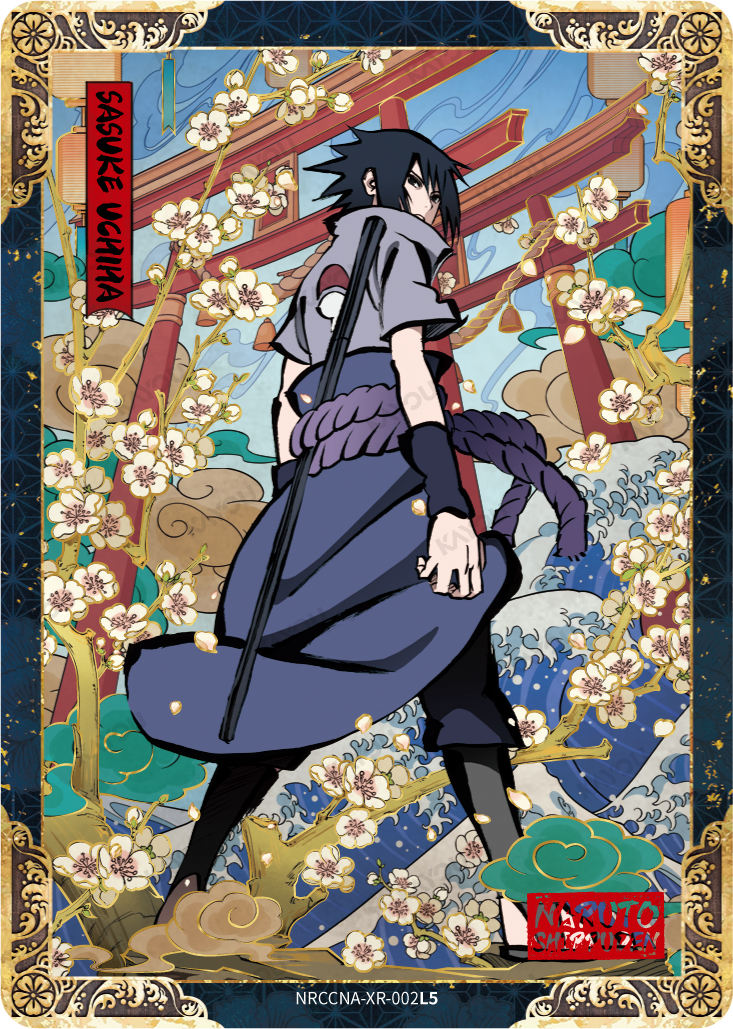Sasuke Uchiha XR NRCCNA-XR-002L5 KAYOU Naruto Ninja Age card