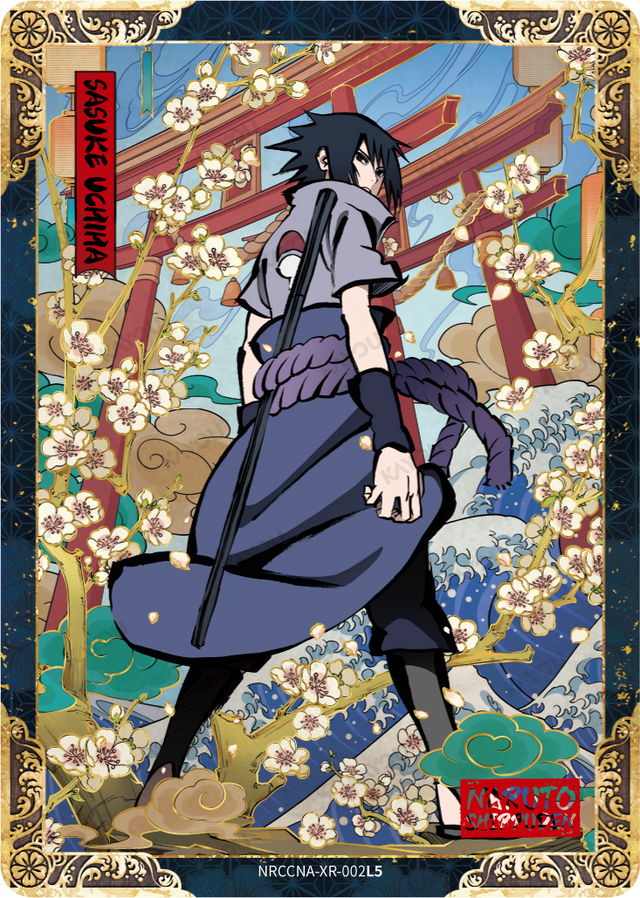 Sasuke Uchiha XR NRCCNA-XR-002L5 KAYOU Naruto Ninja Age card
