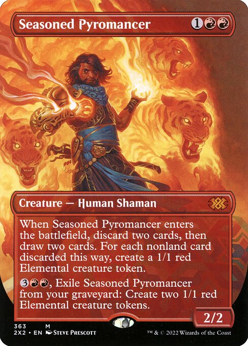 Seasoned Pyromancer (2X2 #363) (Double Masters 2022)