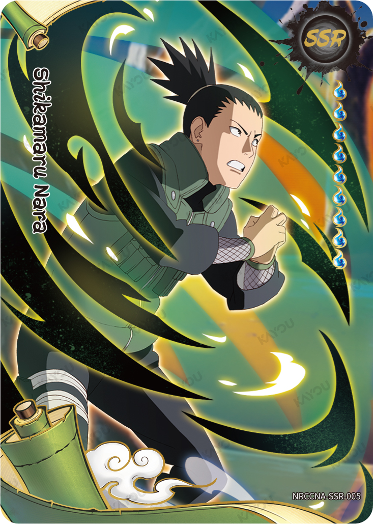 Shikamaru Nara SSR NRCCNA-SSR-005 KAYOU Naruto Ninja Age card