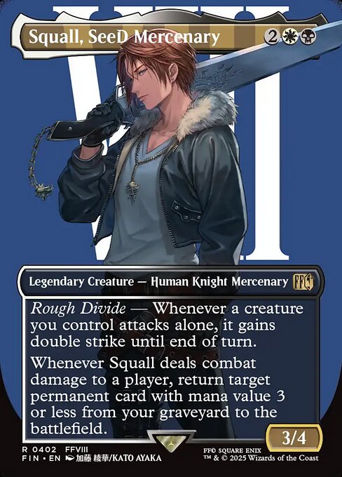 Squall, SeeD Mercenary (FIN #402) (Final Fantasy)