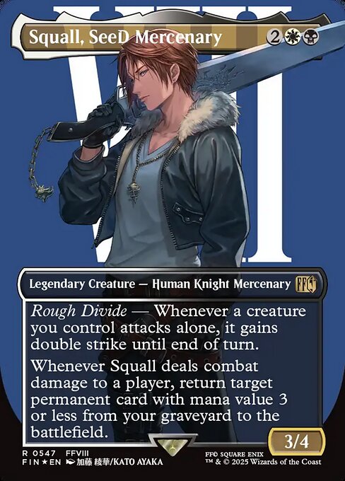 Squall, SeeD Mercenary (FIN #547) (Final Fantasy)
