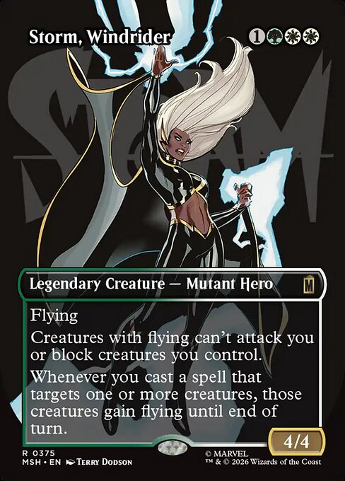 Storm, Windrider (MSH #375) (Marvel Super Heroes)