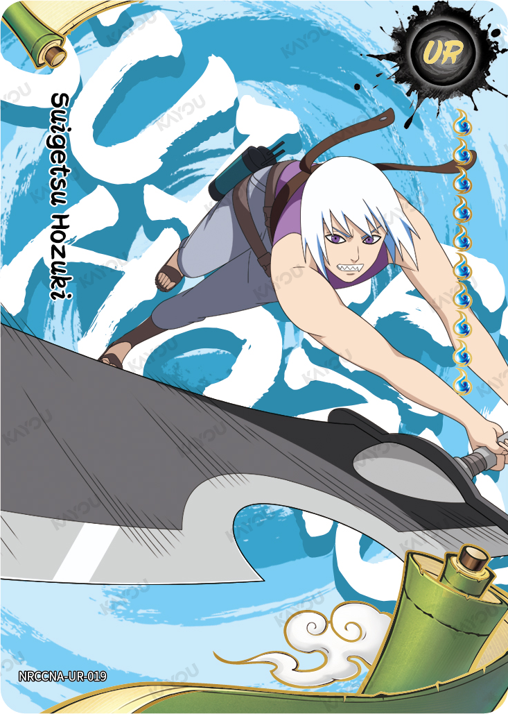 Suigetsu Hozuki UR NRCCNA-UR-019 KAYOU Naruto Ninja Age card