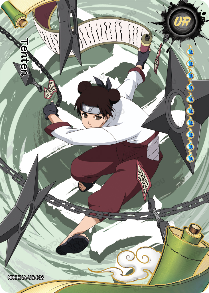Tenten UR NRCCNA-UR-008 KAYOU Naruto Ninja Age card
