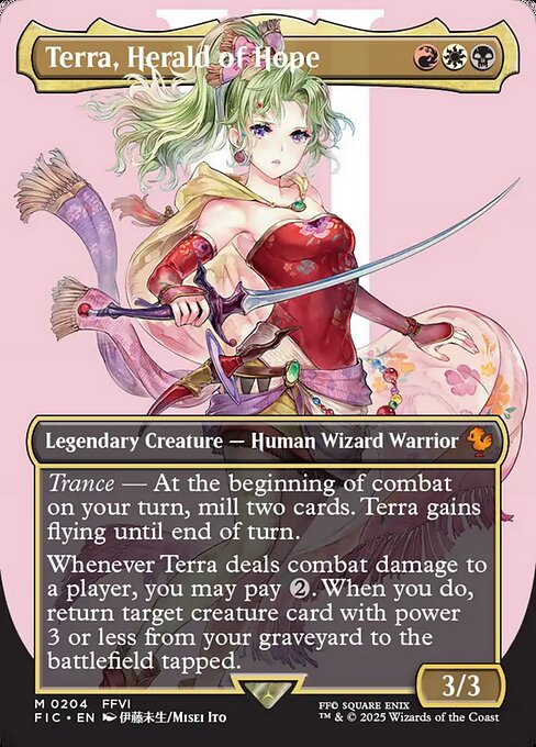 Terra, Herald of Hope (FIC #204) (Final Fantasy Commander)