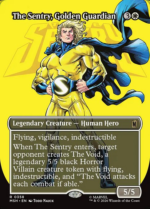 The Sentry, Golden Guardian (MSH #358) (Marvel Super Heroes)