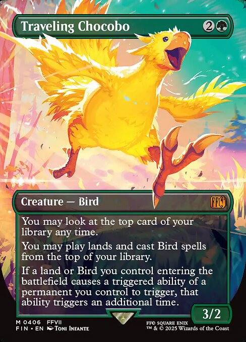 Traveling Chocobo (FIN #406) (Final Fantasy)