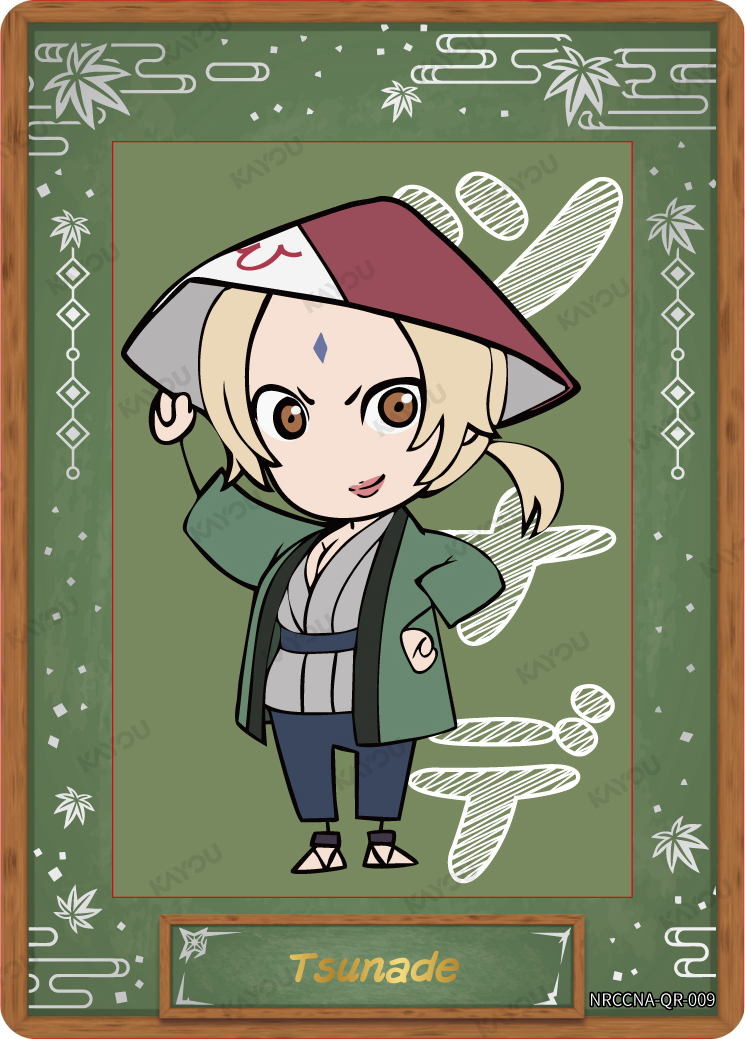 Tsunade QR NRCCNA-QR-009 KAYOU Naruto Ninja Age card