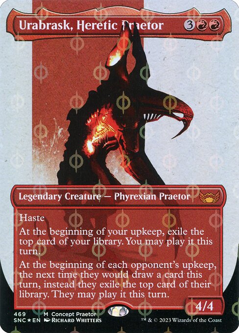 Urabrask, Heretic Praetor (SNC #469) (Streets of New Capenna)