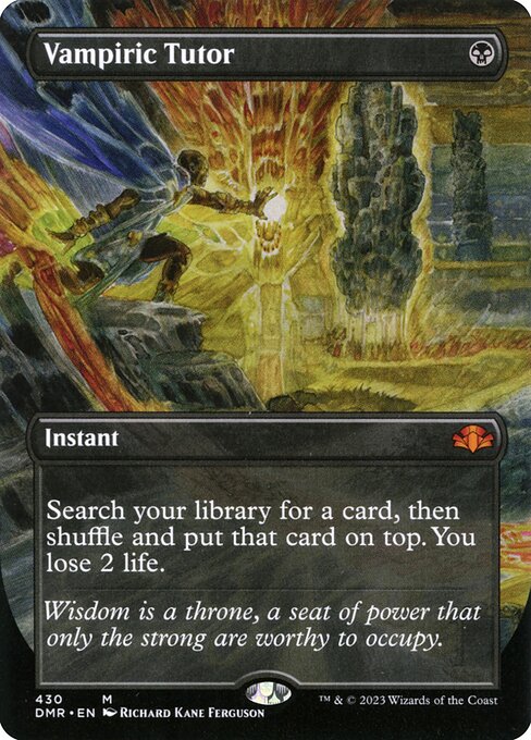 Vampiric Tutor (DMR #430) (Dominaria Remastered)