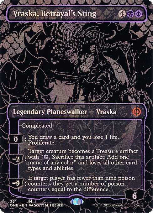 Vraska, Betrayal's Sting (ONE #361) (Phyrexia: All Will Be One)