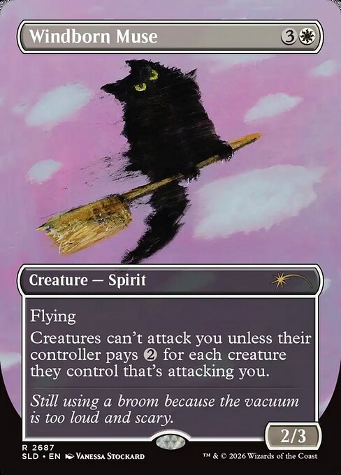 Windborn Muse (SLD #2687) (Secret Lair Drop)