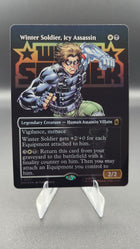 Winter Soldier, Icy Assassin MSH #377 Magic: The Gathering card – additional view 2