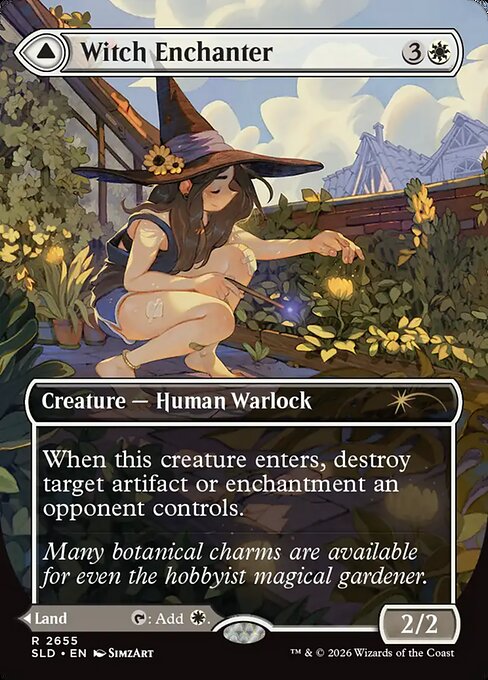 Witch Enchanter // Witch-Blessed Meadow (SLD #2655) (Secret Lair Drop)