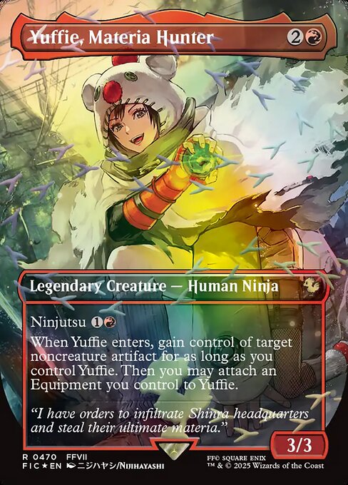 Yuffie, Materia Hunter (FIC #470) (Final Fantasy Commander)