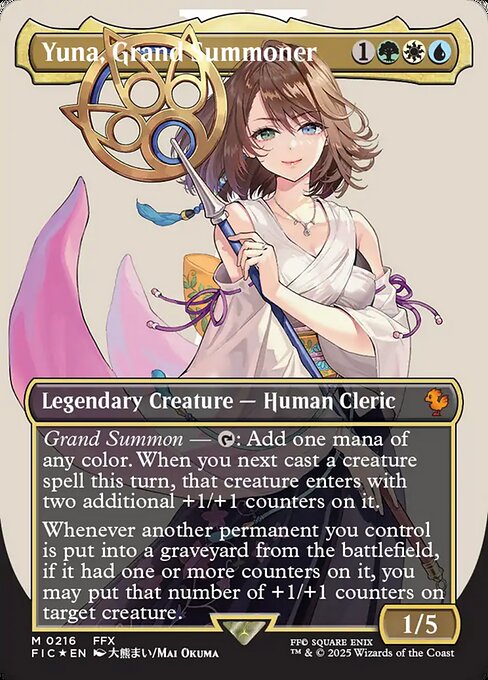 Yuna, Grand Summoner (FIC #216) (Final Fantasy Commander)