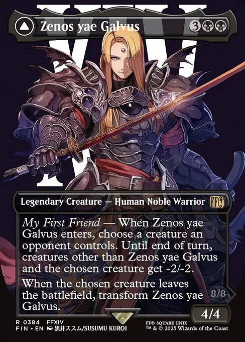 Zenos yae Galvus // Shinryu, Transcendent Rival (FIN #384) (Final Fantasy)