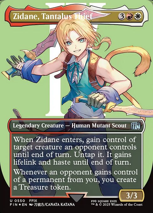 Zidane, Tantalus Thief (FIN #550) (Final Fantasy)