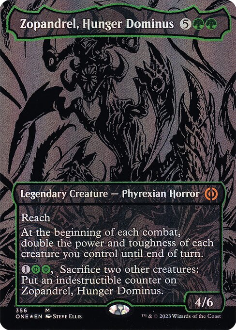 Zopandrel, Hunger Dominus (ONE #356) (Phyrexia: All Will Be One)
